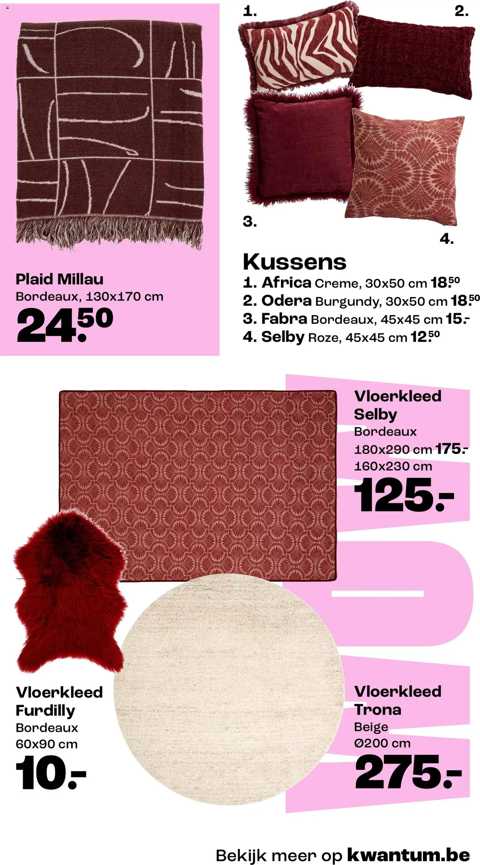 {H1} | Pagina: 7 | Producten: Kussens