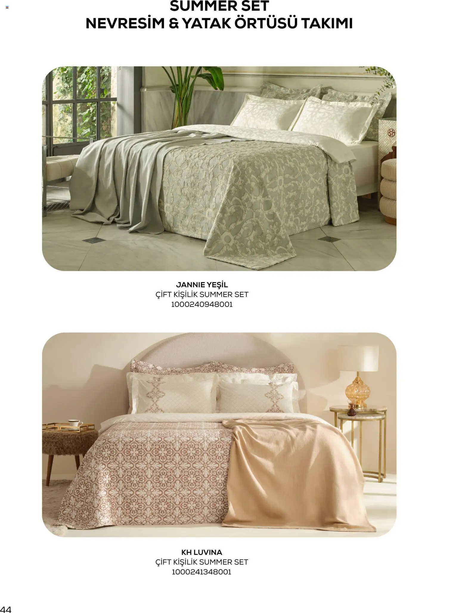 Karaca Home Katalog - 01.03.2026 tarihinden itibaren geçerlidir | Sayfa: 44 | Ürünler: Yatak, Nevresim, Yatak örtüsü