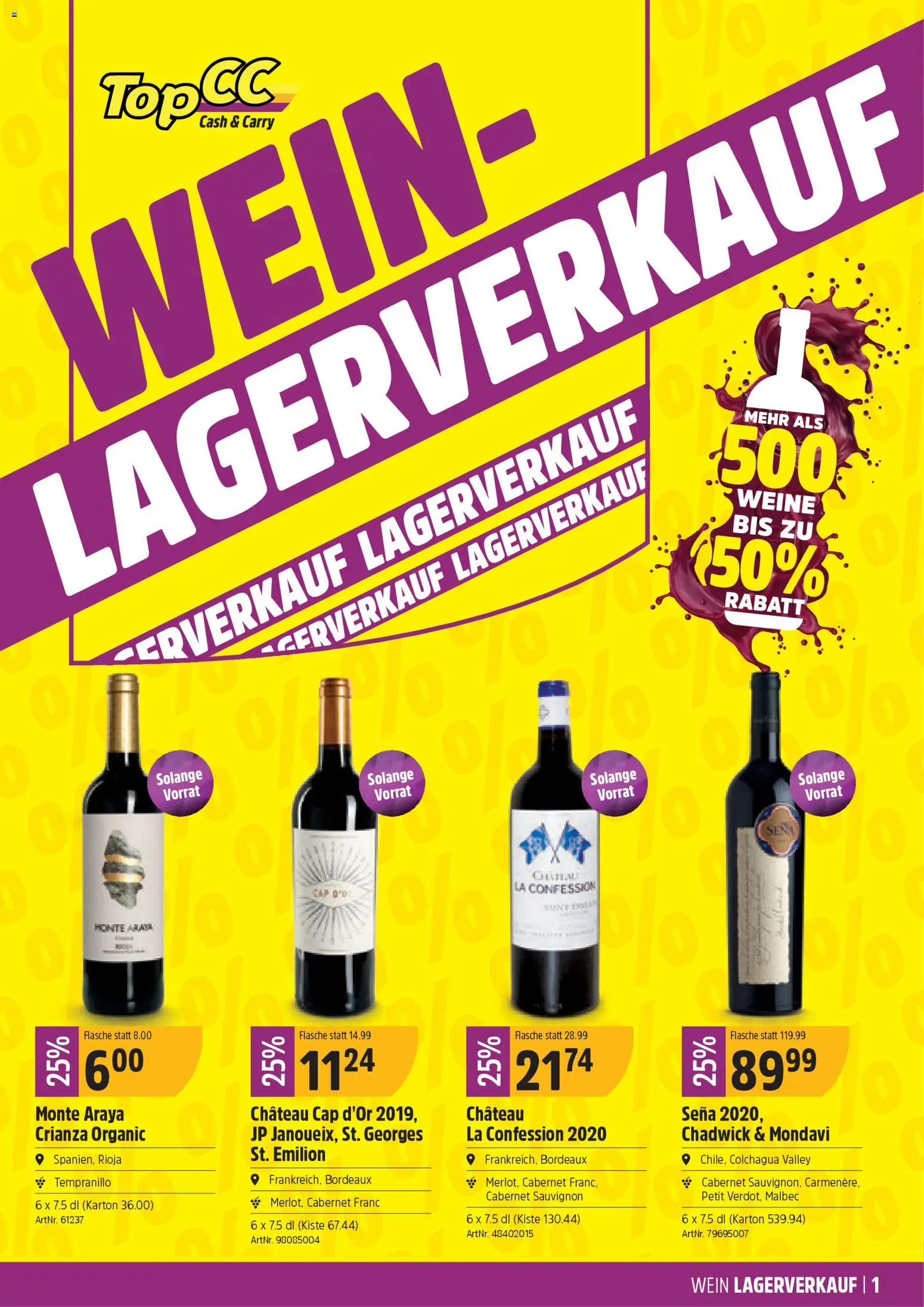 Topcc Montag, 5. Januar Spitzenangebote