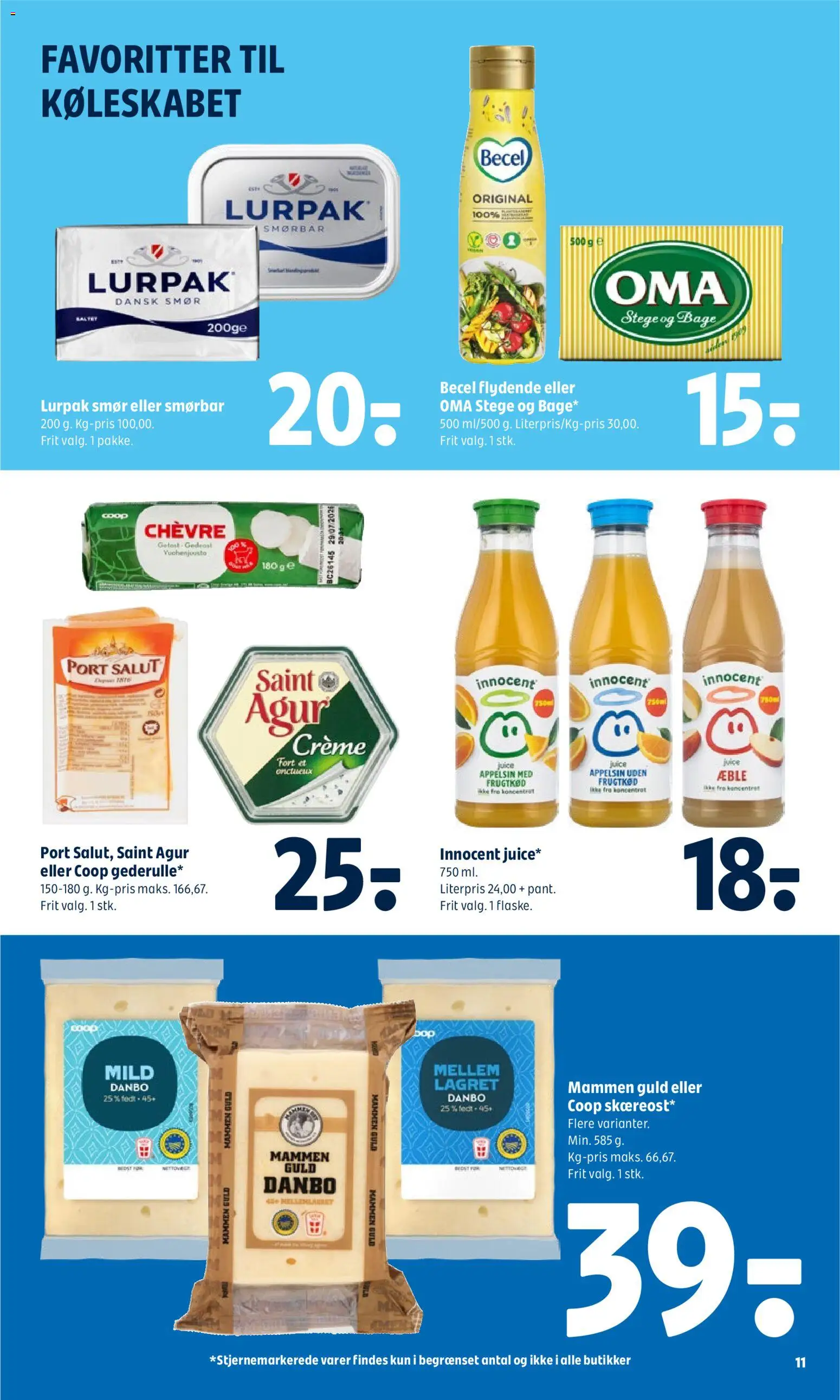 Coop 365 tilbudsavis – gyldig fra 13/08/2026 | Side: 13 | Produkter: Smør, Creme