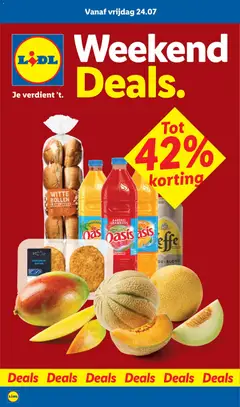 Lidl folder - Weekenddeals - Voorbeeld van een folder van Lidl, geldig van 24-07-2026