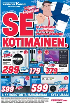 Veikon Kone-mainoslehti voimassa 19/10/2026 alkaen