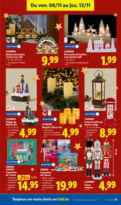 Lidl folder semaine 45 - Voorbeeld van een folder van Lidl, geldig van 02/11/2026 | Pagina: 25 | Producten: Parfums, La