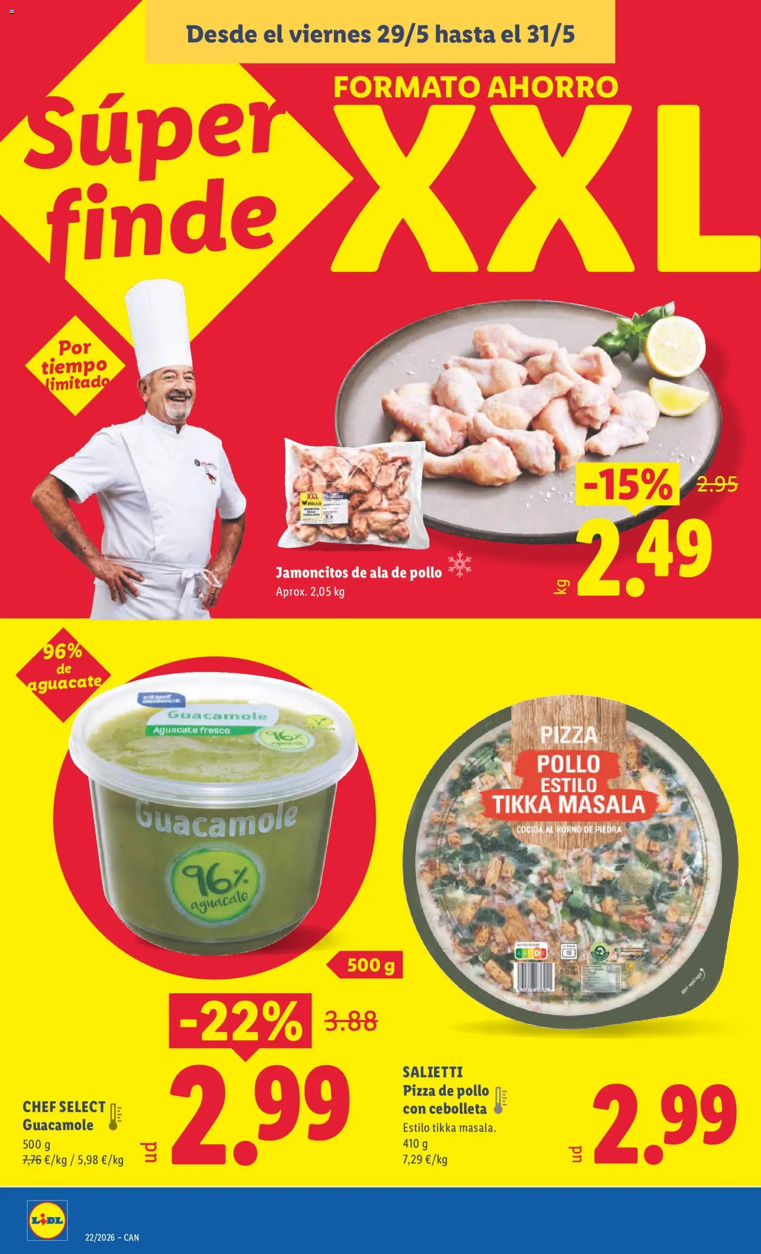 Lidl folleto │ válido desde el 18.05.2026 | Página: 24 | Productos: Pizza, Guacamole, Horno