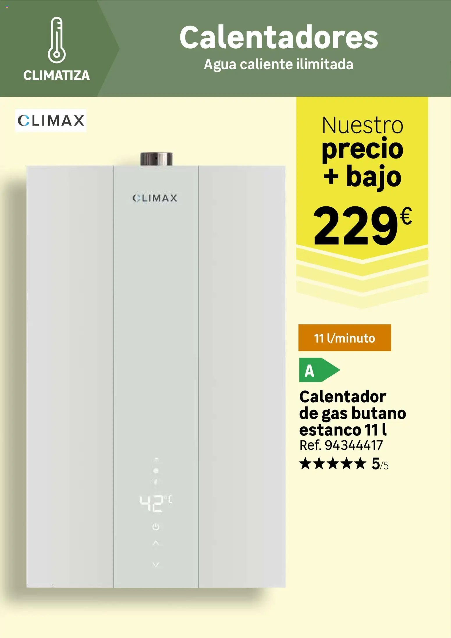 Leroy Merlin Calor en casa y mucho ahorro │ válido desde el 20/10/2026 | Página: 126 | Productos: Agua