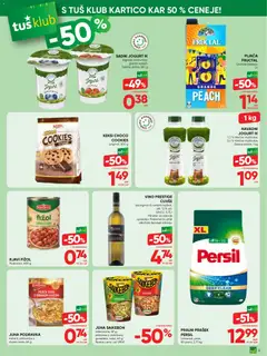 Tuš katalog akcije – veljaven od 07.10.2026 | Stran: 5 | Izdelki: Prašek, Juha, Jogurt, Vino