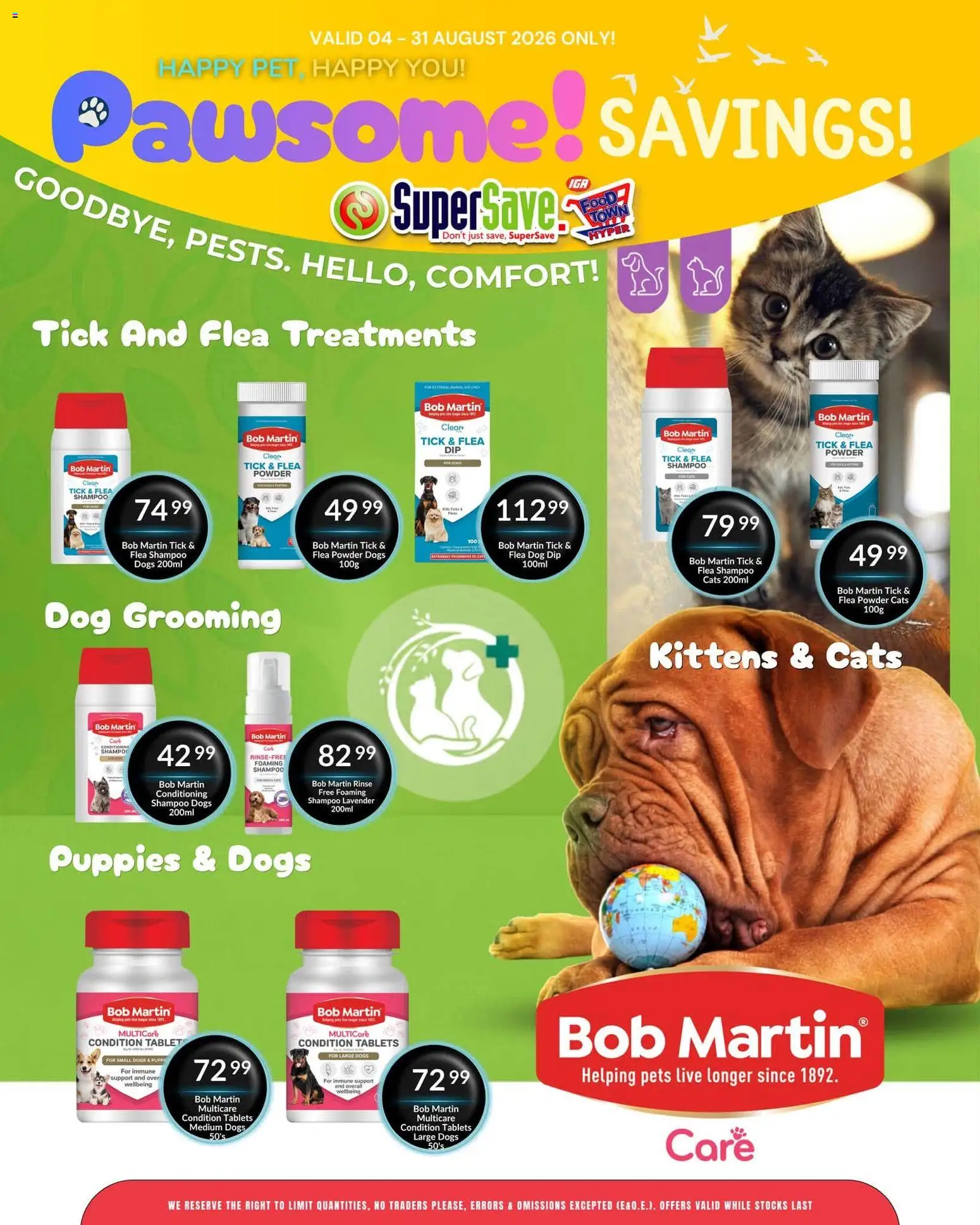 New Super Save catalogue – valid from 04/08/2026 | Page: 11 | Products: Tablet, Powder, Shampoo