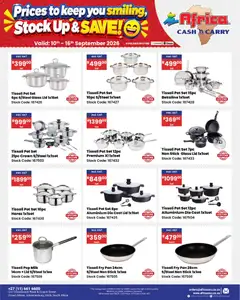 Africa Cash & Carry specials catalogue – valid from 10/09/2026 | Page: 47