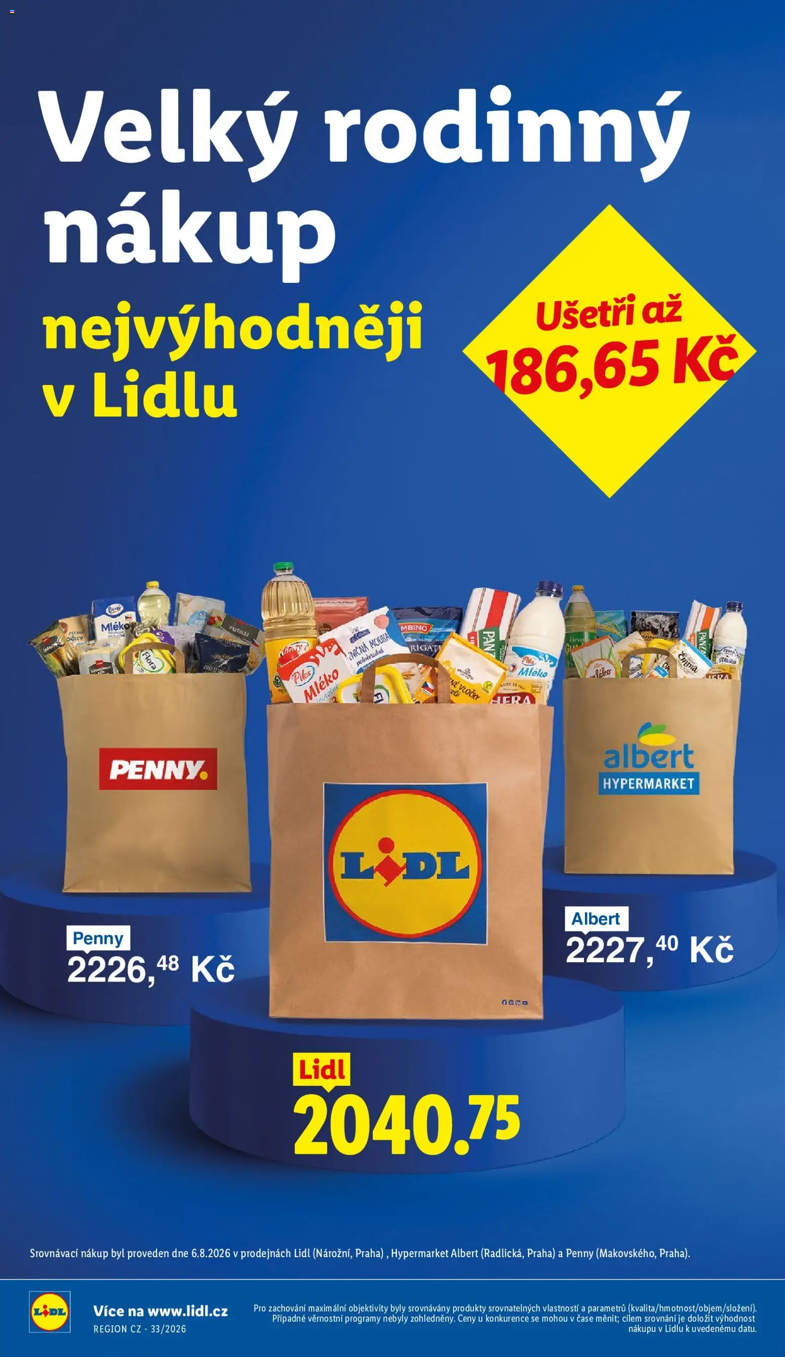Lidl leták od 20.08.2026 | Strana: 6 | Produkty: Mléko, Vločky, Mouka, Flora