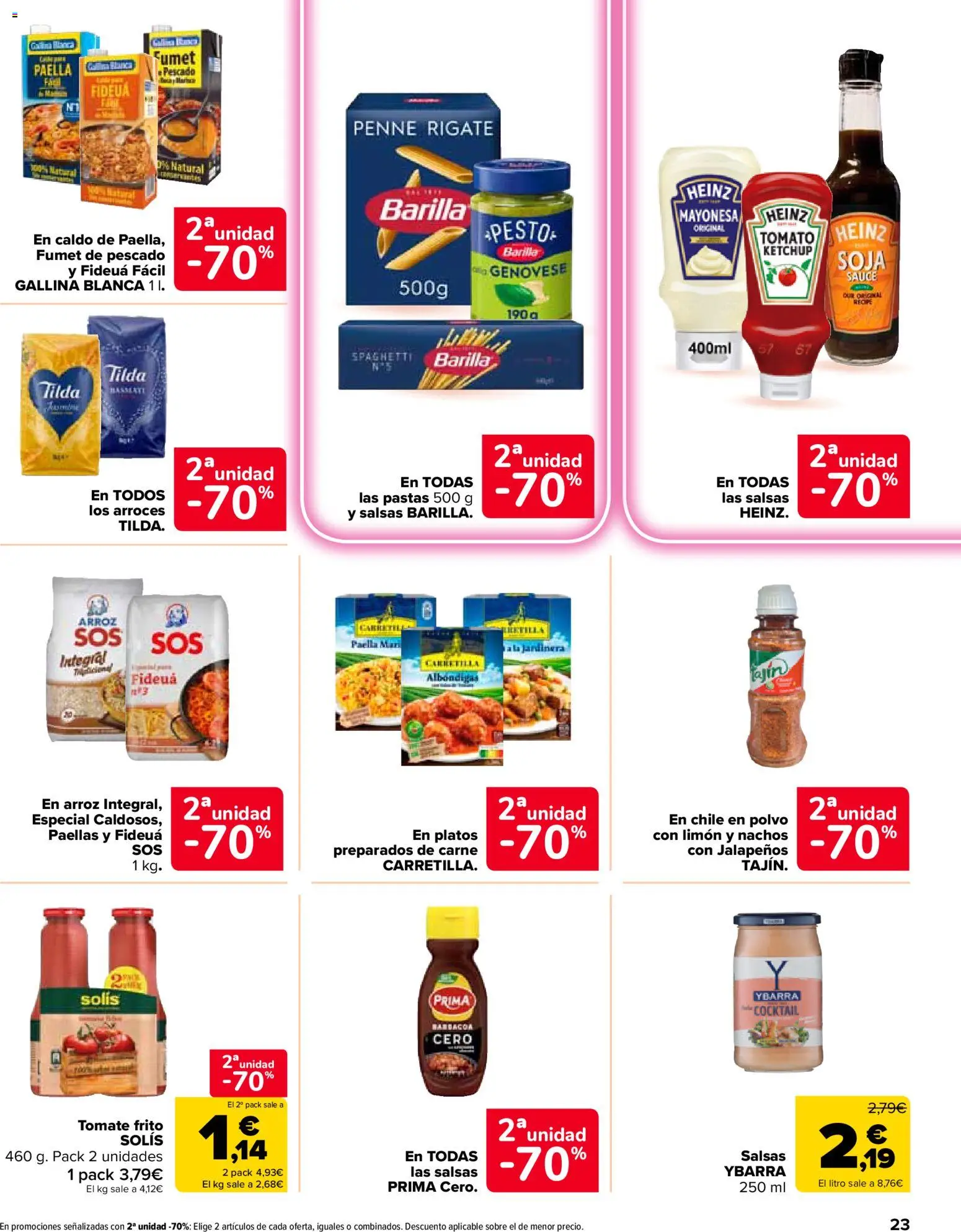 Carrefour Market folleto │ válido desde el 28/07/2026 | Página: 23 | Productos: Polvo, Καλτσάκια μισά, Arroz, Pescado
