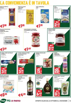 Anteprima del volantino PAM volantino Occasioni Extra valido a partire dal 22/10/2026 | Pagina: 14 | Prodotti: Divella, Spezie, Pomodoro, Fettuccine