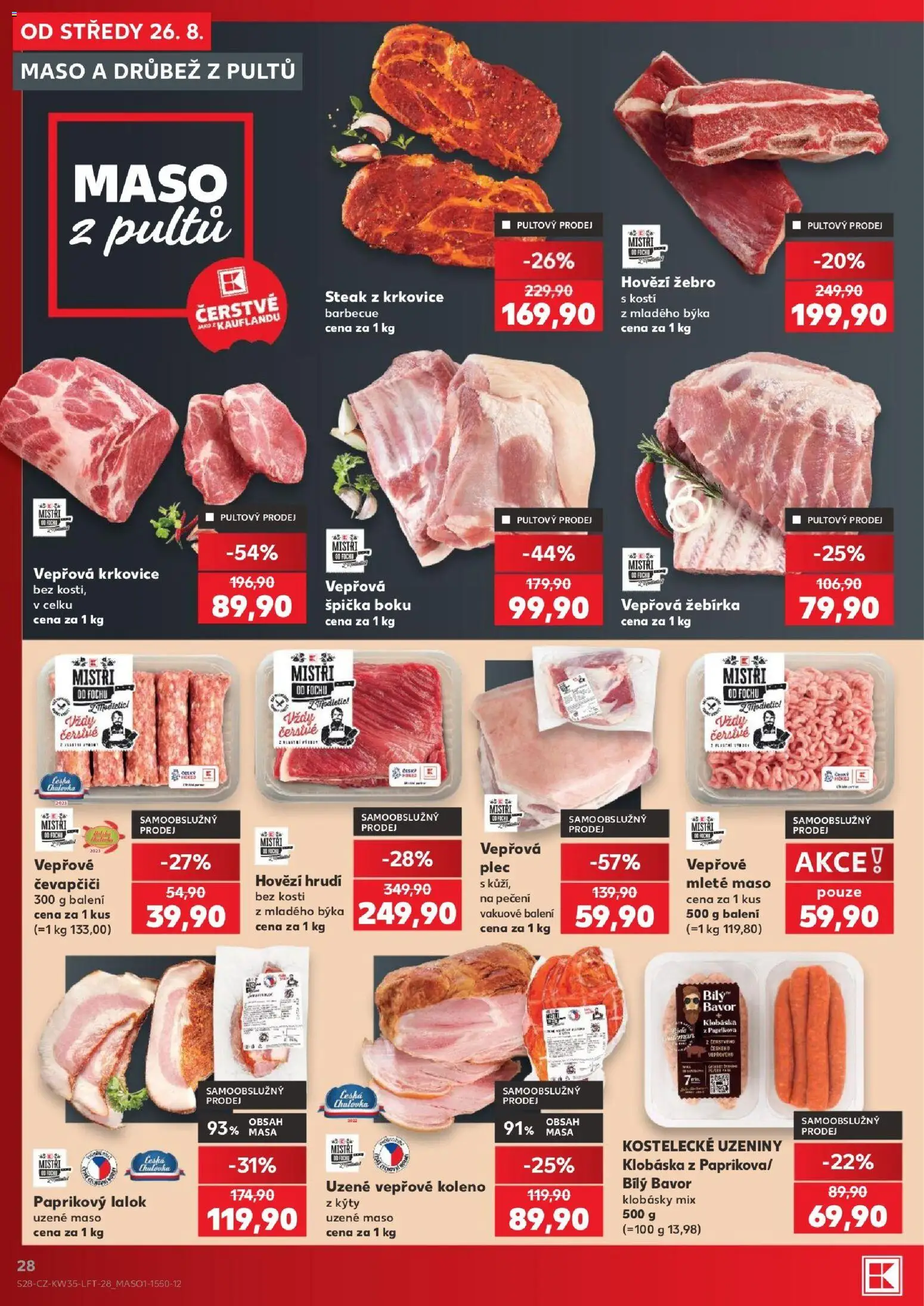 Kaufland leták od 26.08.2026 | Strana: 28
