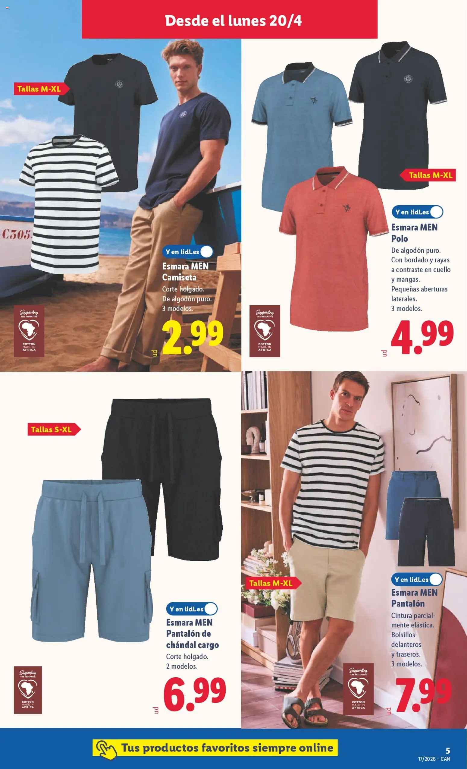 Lidl Canarias │ válido desde el 20.04.2026 | Página: 11 | Productos: Pantalón de chándal