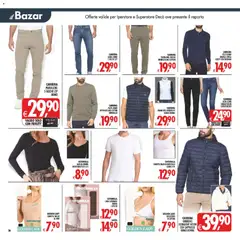 Anteprima del volantino Decò volantino iperStore, Superstore Sicilia valido a partire dal 02/10/2026 | Pagina: 38 | Prodotti: Canotta, Smanicato, Jeans, Polo