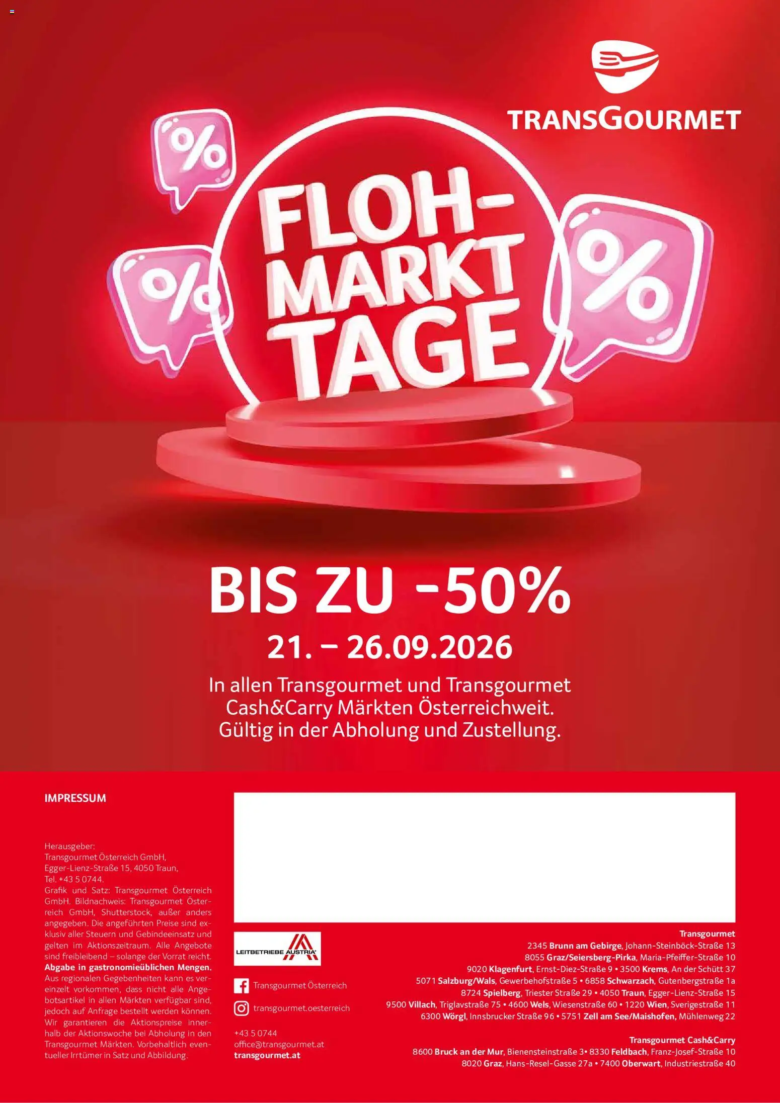 Transgourmet Flugblatt gültig ab 20.09.2026 | Seite: 38