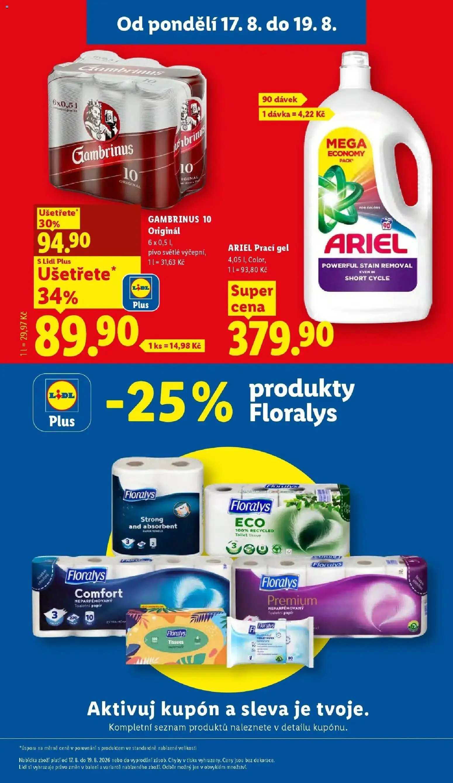 Lidl leták od 17.08.2026 - Nový akční leták | Strana: 3