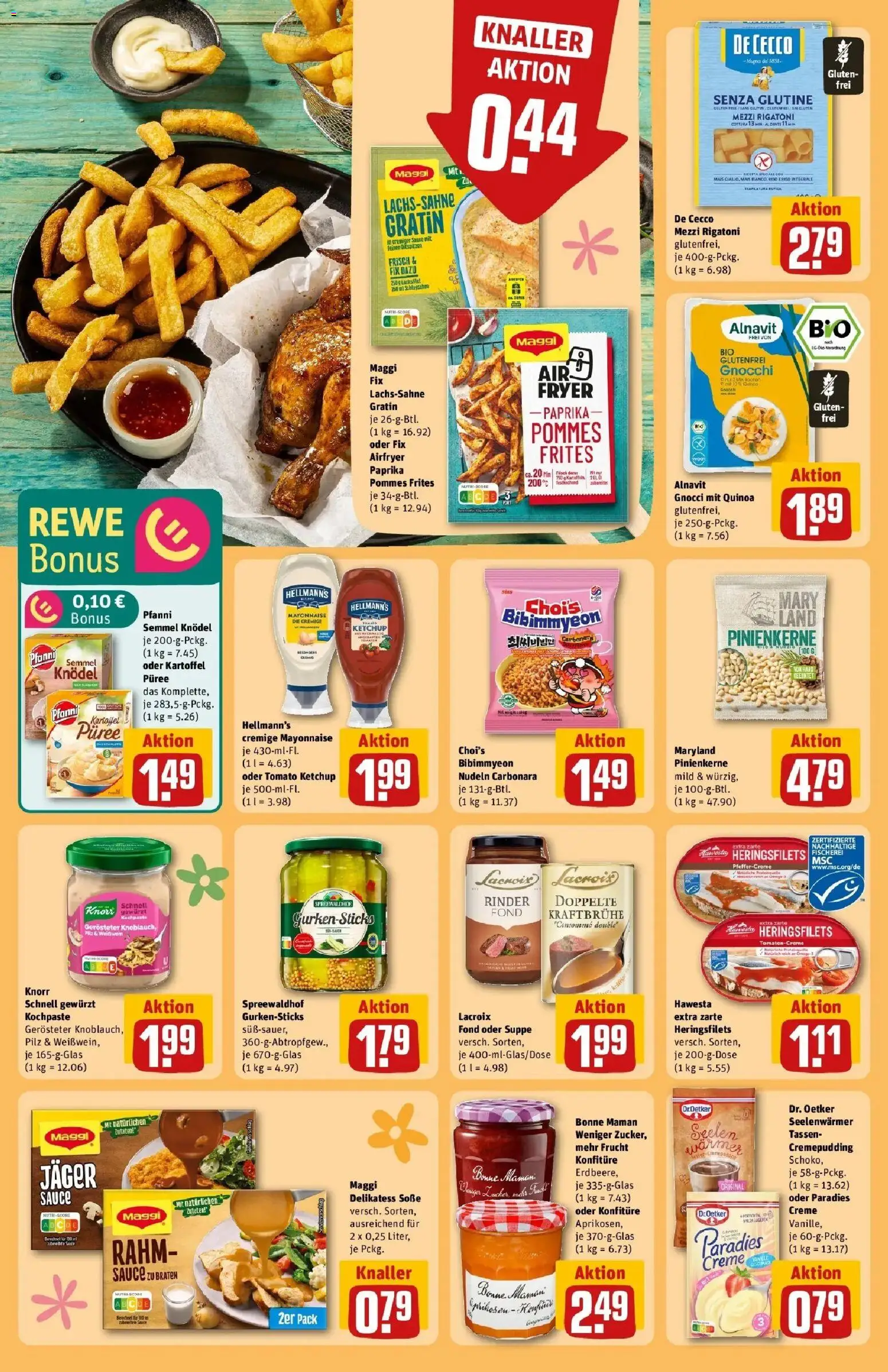 Rewe Prospekt Zülpich	 – gültig ab 23.03.2026 | Seite: 24 | Produkte: Pudding, Mayonnaise, Ketchup, Bonne maman