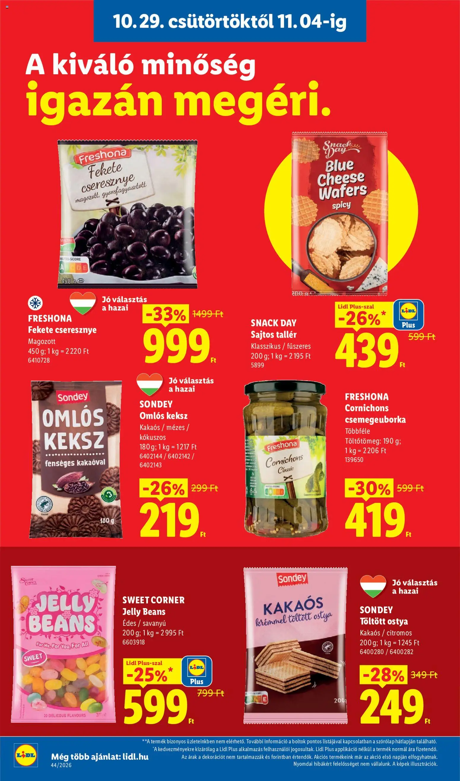 Lidl akciós ujság - amely érvényes a következő dátumtól: 2026.10.29. | Oldal: 12