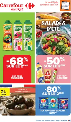 Carrefour Market - Prévisualisation de Carrefour Market catalogue valide à partir de 21/07/2026