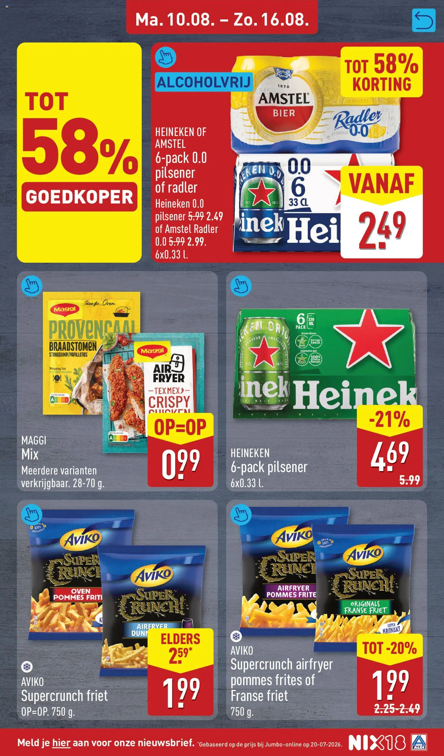 {H1} | Pagina: 17 | Producten: Heineken, Radler, Friet, Oven