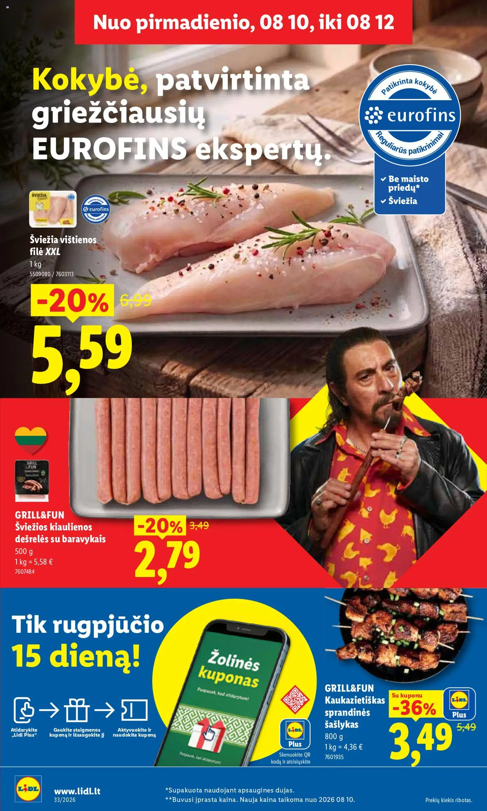 LIDL akcijos nuo 2026.08.10 | Puslapis: 8