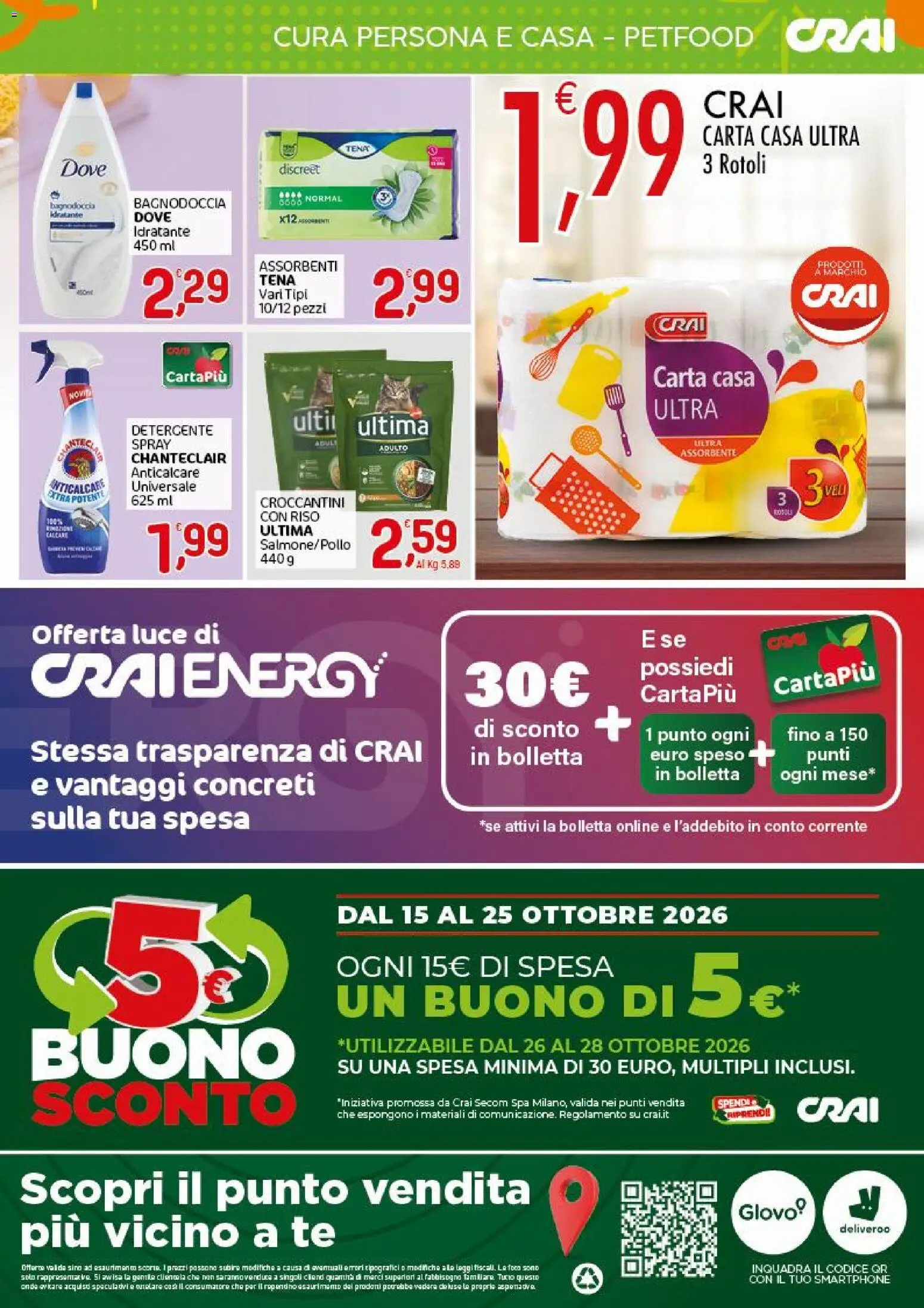 Volantino CRAI del 15/10/2026 | Pagina: 4 | Prodotti: Riso, Tè, Smartphone, Assorbenti