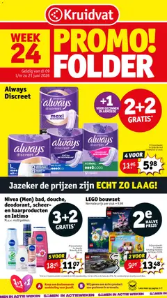Kruidvat folder week 24 - Voorbeeld van een folder van Kruidvat, geldig van 09.06.2026