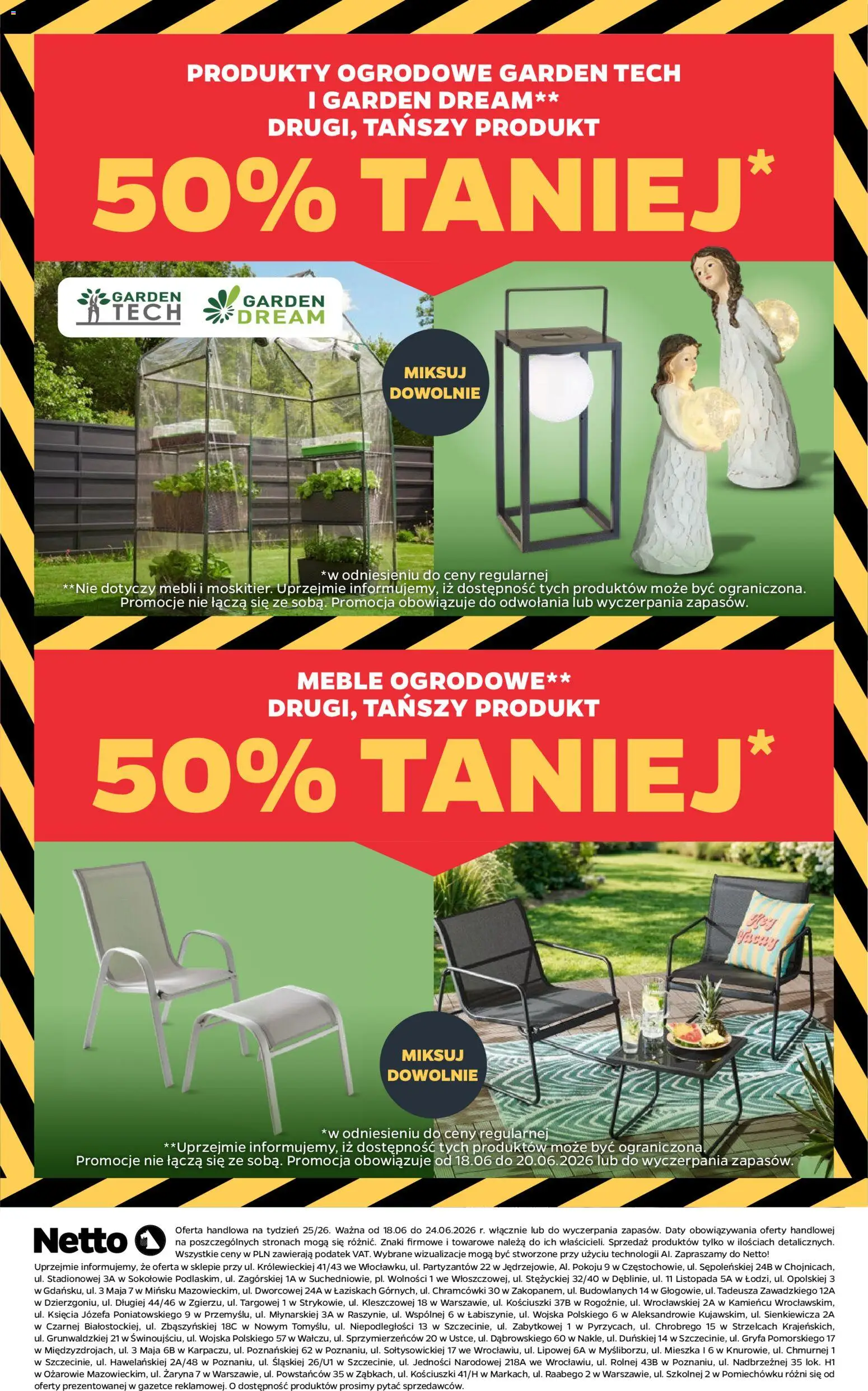 Netto gazetka od czwartku NonFood od 18.06.2026 | Strona: 8 | Produkty: Meble ogrodowe