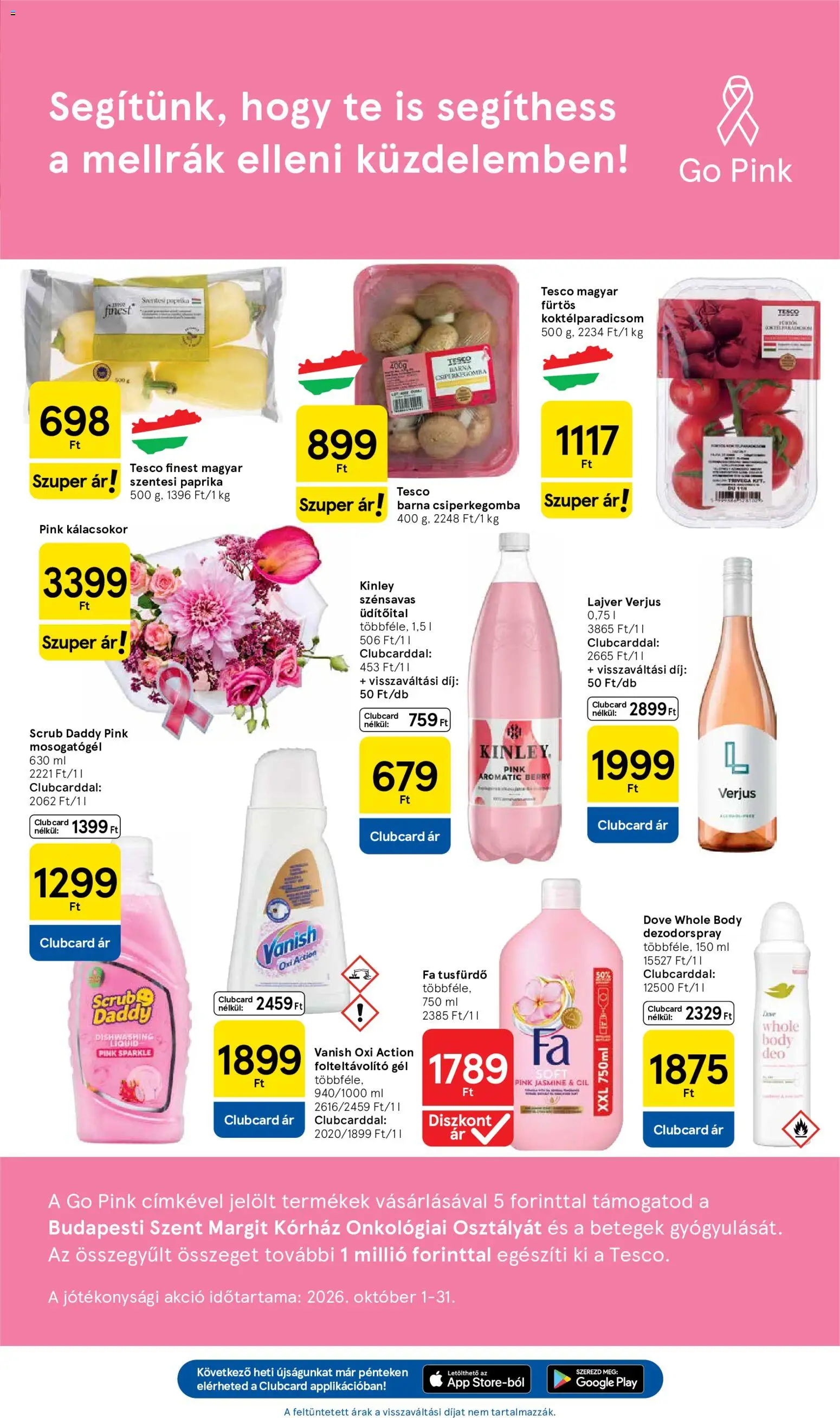 Tesco akciós ujság - amely érvényes a következő dátumtól: 2026.10.21. | Oldal: 21