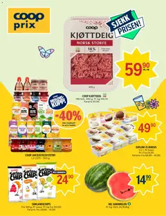 Forhåndsvisning av Coop Prix kundeavis gyldig fra 06/07/2026