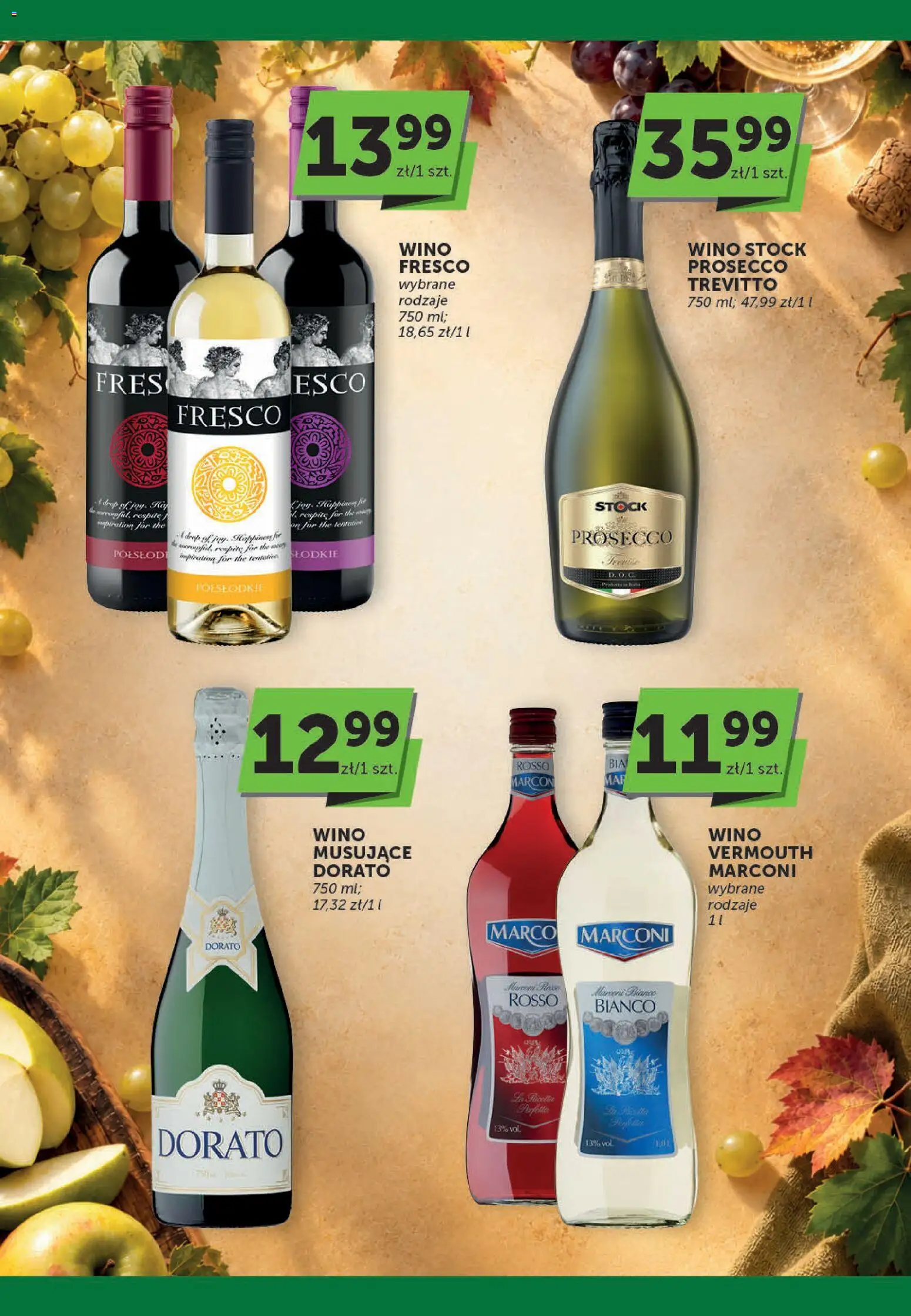 Euro Sklep gazetka - Katalog alkoholowy od 01.10.2026 | Strona: 2 | Produkty: Wino musujące, Wino, Fresco, Prosecco