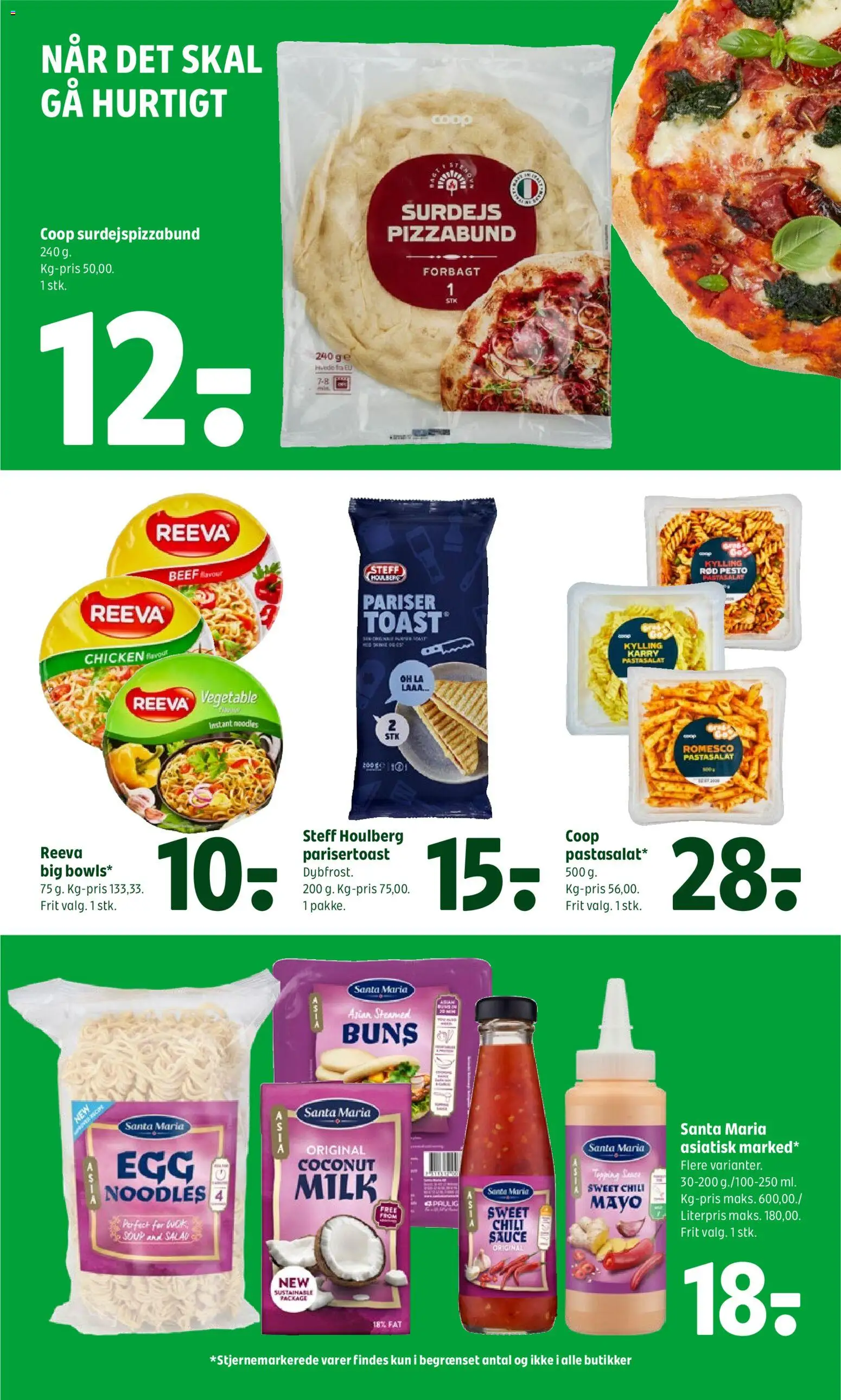 Coop 365 tilbudsavis – gyldig fra 30/07/2026 | Side: 9 | Produkter: Karry, Pesto, Is