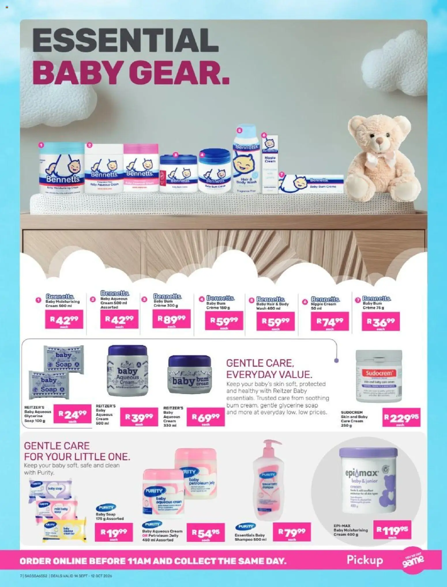 New Game catalogue – valid from 14/09/2026 | Page: 7 | Products: Shampoo, Cream, Soap, Petroleum jelly