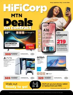 HiFi Corp specials catalogue – valid from 07.05.2026