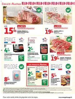 Auchan - Prévisualisation de 6 CHIPOLATAS FAÇON CHARCUTERIE SOCOPA, 330 g valide à partir de 06/10/2026 | Page: 10 | Produits: Charcuterie, Nuggets, Volaille, Viande