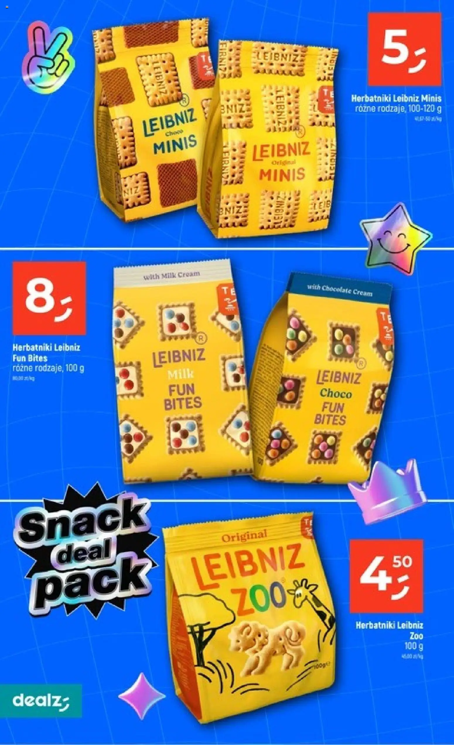 Dealz gazetka - Szkolne Mega Ceny od 06.08.2026 | Strona: 10 | Produkty: Herbatniki