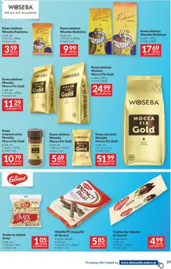 Pogląd oferty "Makro gazetka - Dystrybucja do sklepów" - ważna od 01.09.2026 | Strona: 29 | Produkty: Kawa rozpuszczalna, Wafelki PryncyPałki, Wafelki, Kawa mielona