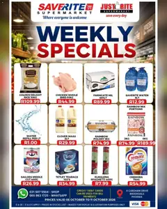 Saverite specials catalogue – valid from 05/10/2026