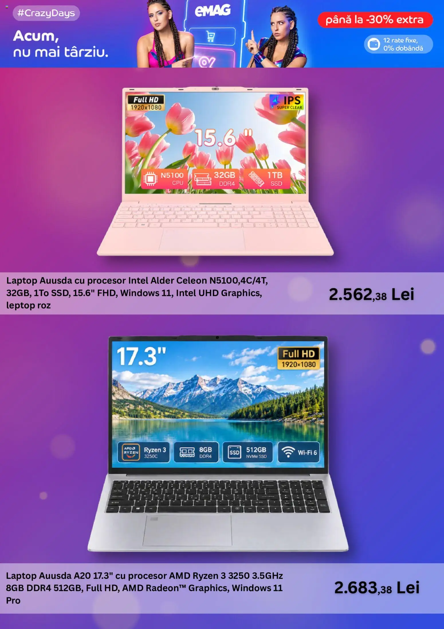 Noul catalog Emag – valabil de la 27.10.2026 | Pagină: 4 | Produse: Laptop, Clear