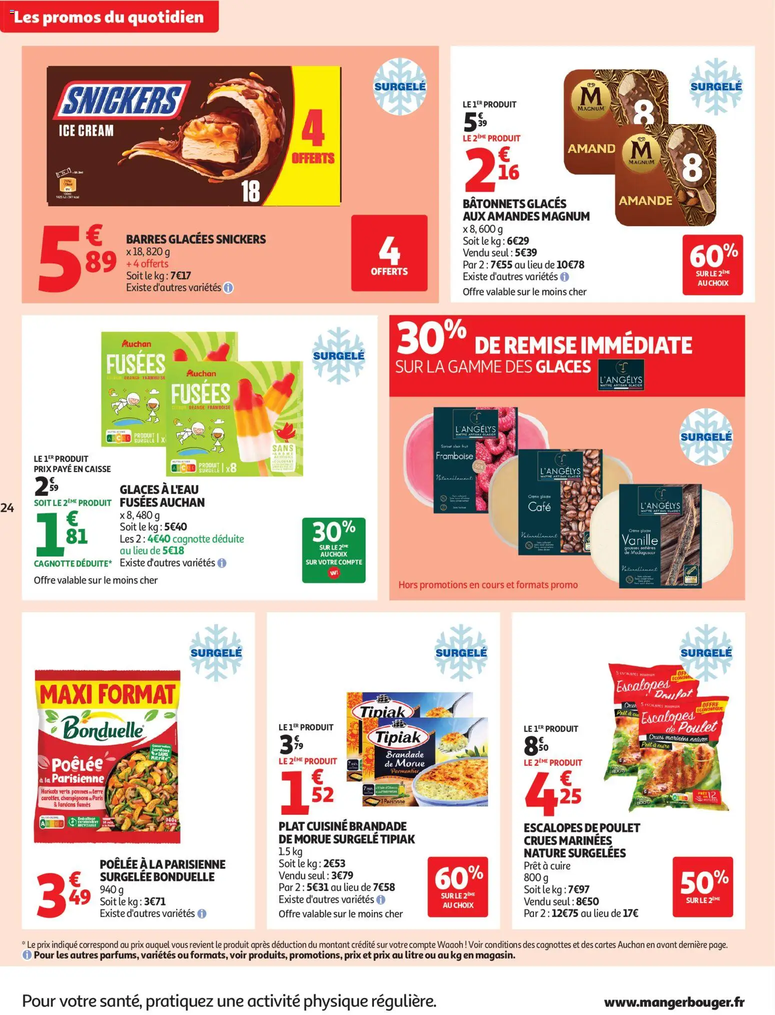 {H1} | Pagina: 24 | Producten: Snickers, La, Crème