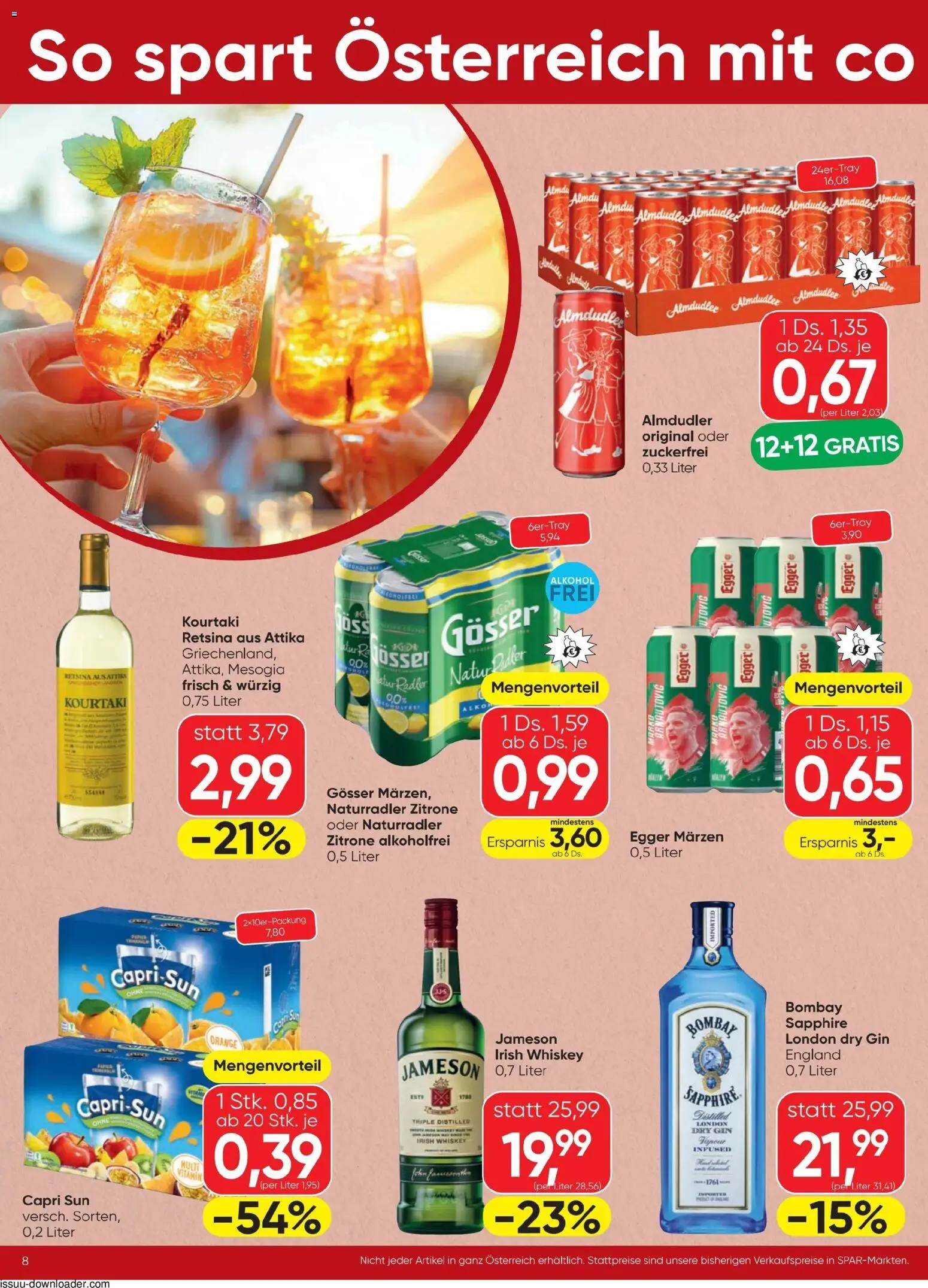 Spar - Flugblatt gültig ab 28.05.2026 | Seite: 8