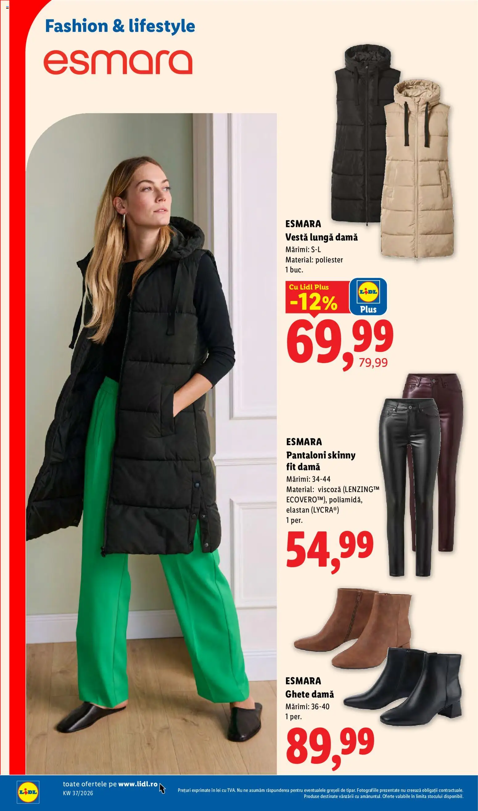 Noul catalog Lidl – valabil de la 07.09.2026 | Pagină: 38