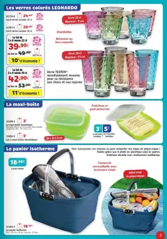 Maximo - Prévisualisation de Maximo catalogue valide à partir de 17/07/2026 | Page: 3 | Produits: Couvercle, Panier isotherme, Panier, Verres