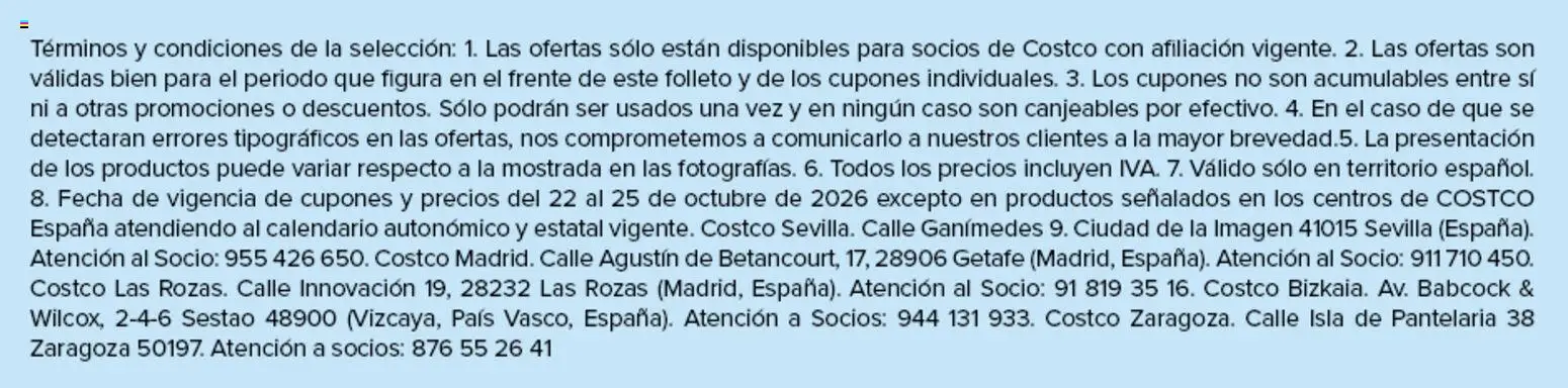 Costco 4 días de descuentos │ válido desde el 22/10/2026 | Página: 4