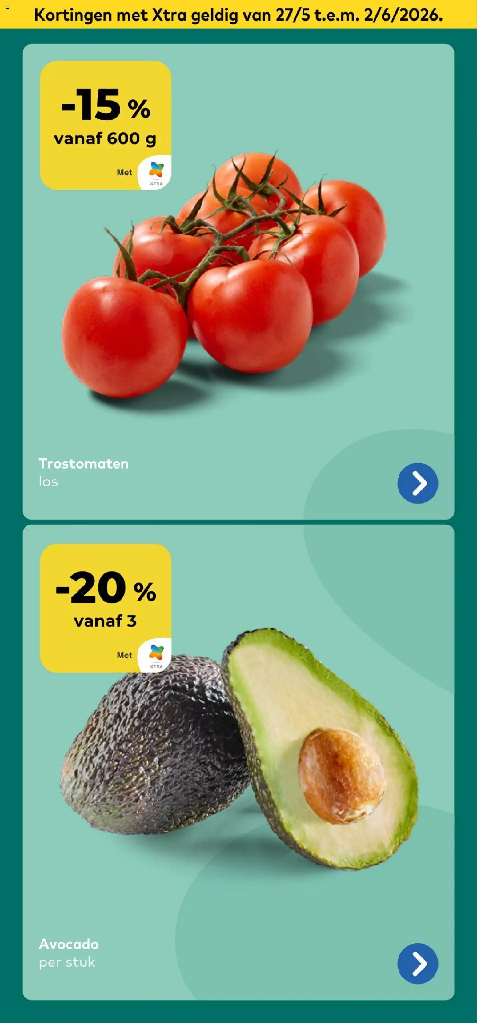 {H1} | Pagina: 3 | Producten: Avocado