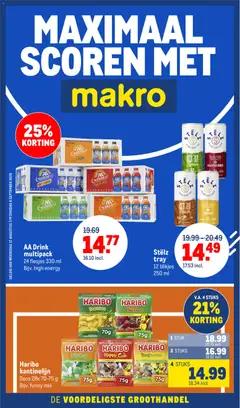Makro folder - Kantine - Voorbeeld van een folder van Makro, geldig van 12-08-2026