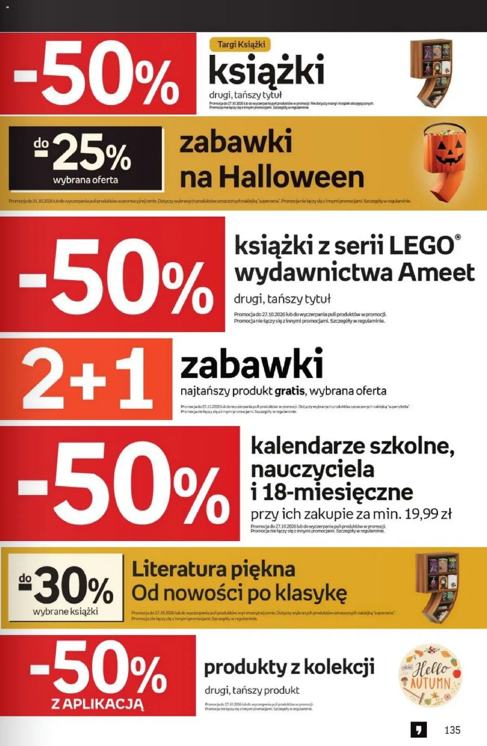 Empik promocje od 14.10.2026 | Strona: 135 | Produkty: Zabawki, Lego, Książki
