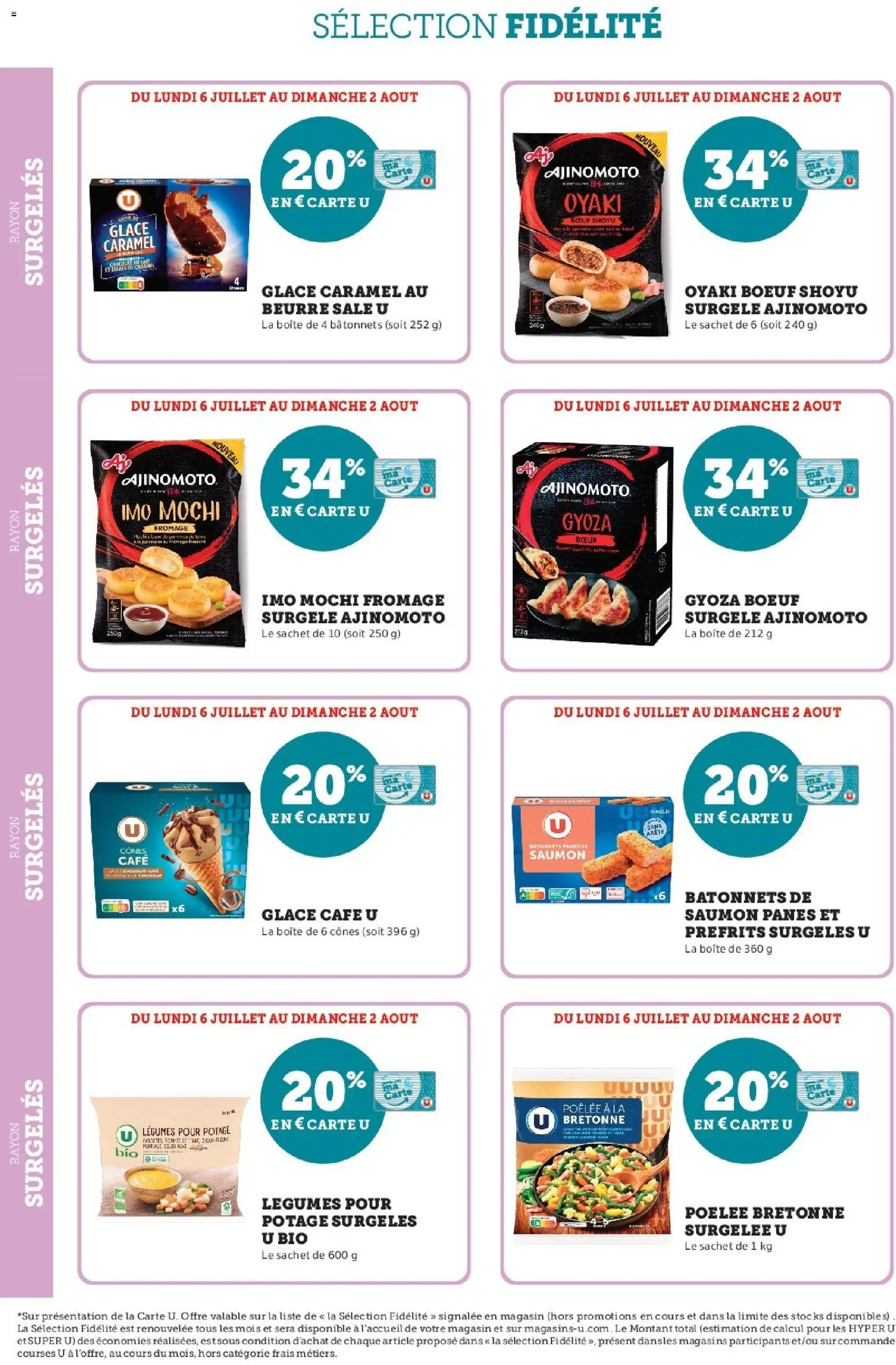 {H1} | Page: 34 | Produits: Mochi, Cônes, Beurre, Café