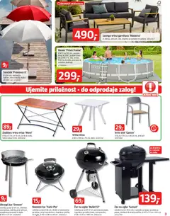 Bauhaus katalog akcije – veljaven od 19.08.2026 | Stran: 3 | Izdelki: Senčnik, Vrtni stol, Zar, Stol