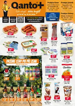 Náhled letáku Astur & Qanto leták - cash&carry Jeseník, Krnov od 16.10.2026
